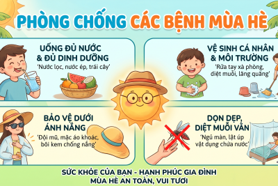 TUYÊN TRUYỀN PHÒNG CHỐNG CÁC BỆNH MÙA HÈ