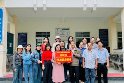 HOẠT ĐỘNG ỦNG HỘ ĐỒNG BÀO MIỀN TÂY ĐAK LAK SAU BÃO LŨ